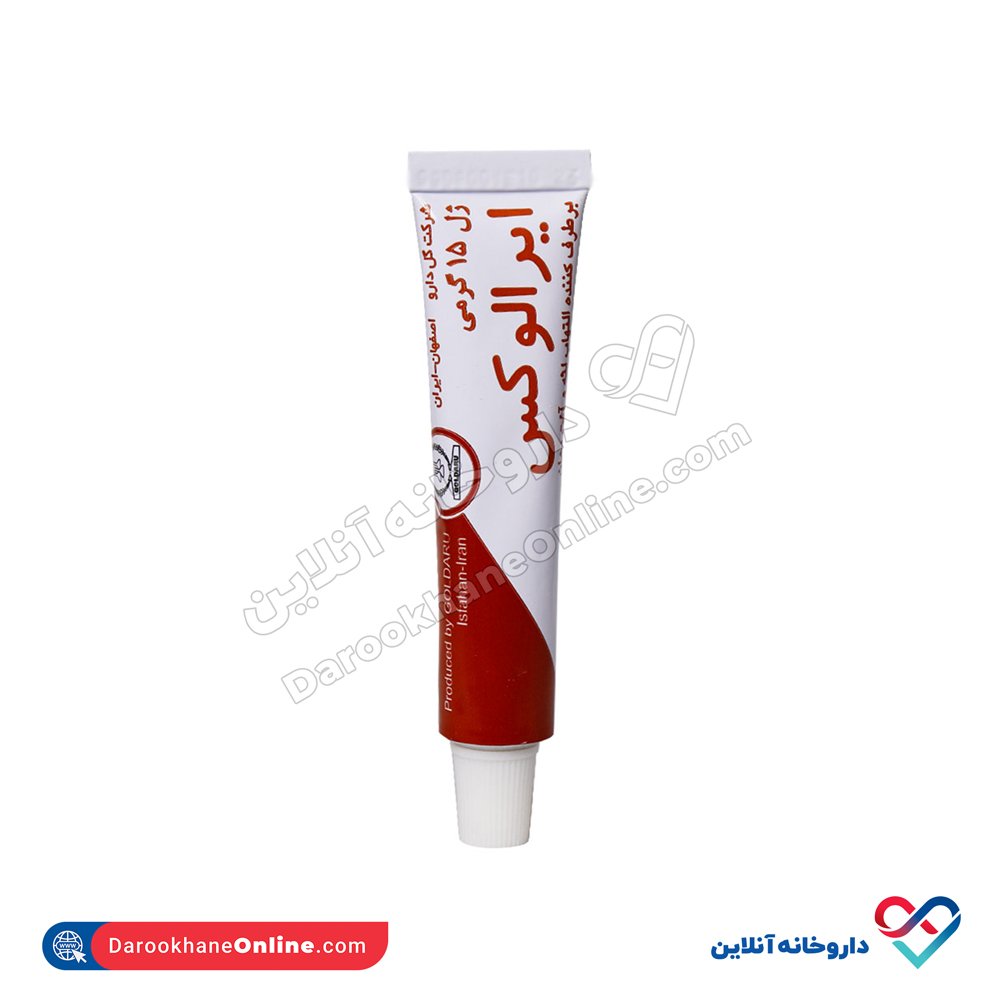 ژل ایرال وکس گل دارو 15 گرم - Image 2